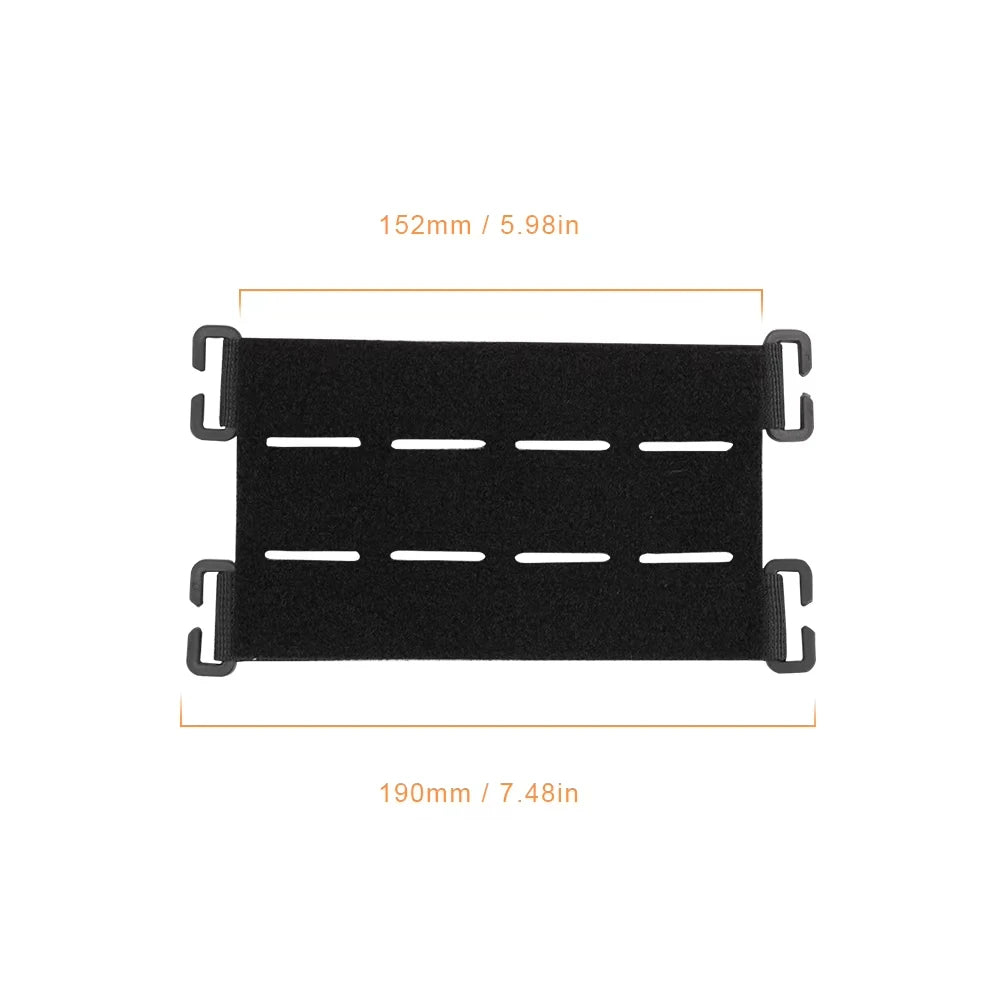 Nylon Tactical MOLLE Patch Panel Board | Backpack Hunting Display