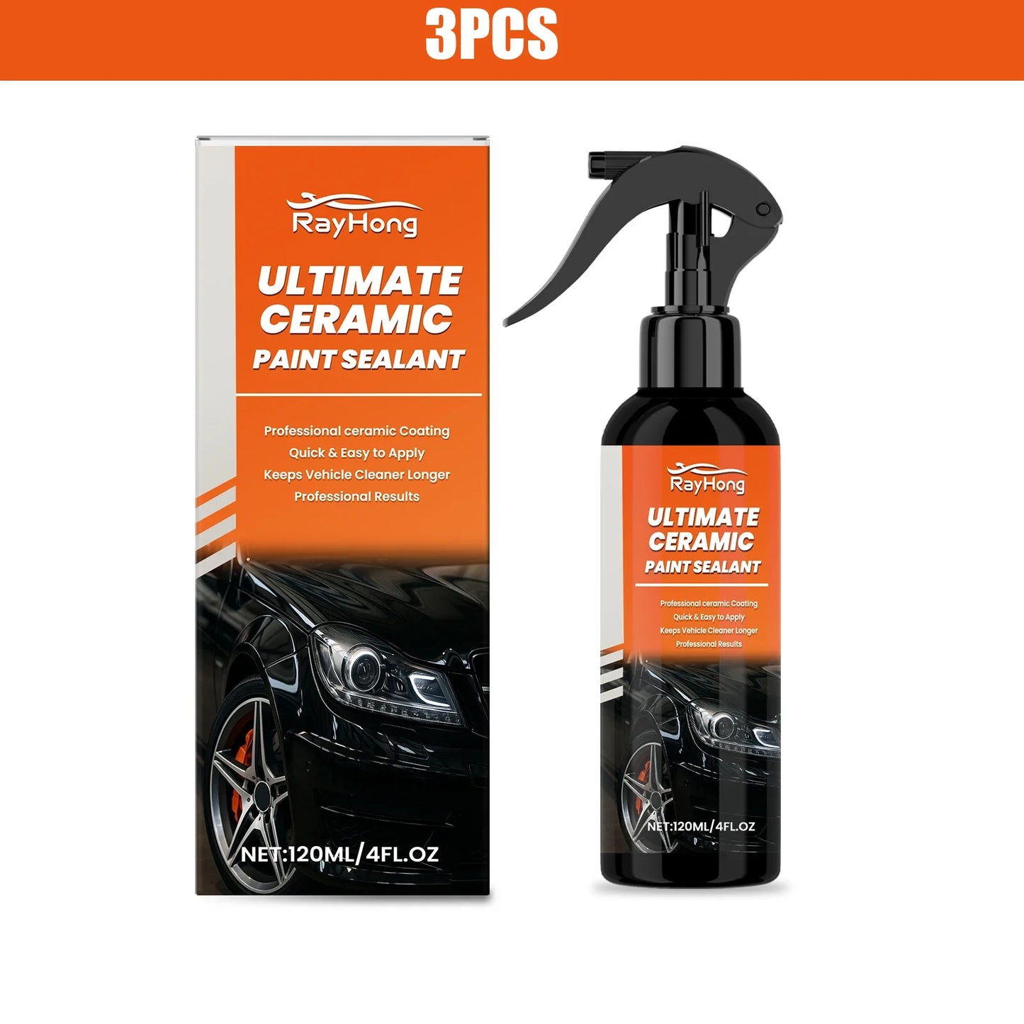 Rayhong Ceramic Coating Spray | Car Paint Protection & Shine