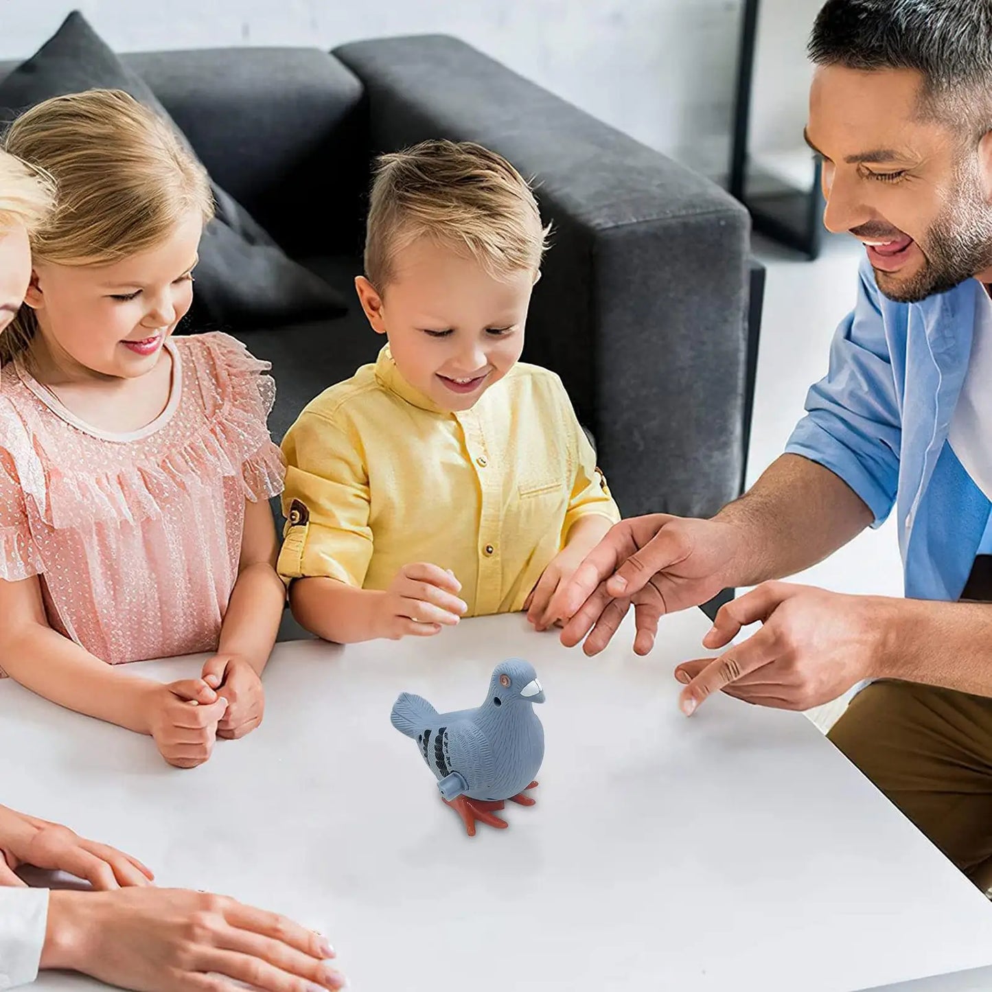 Jumping Pigeon Wind-Up Toy | Kids Party Favor & Gift
