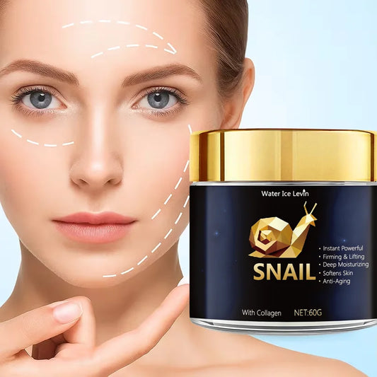 Snail Mucin Cream with Hyaluronic Acid & Collagen | 60g Snail Mucin Cream Peaceful Pleasures Health and Wellness