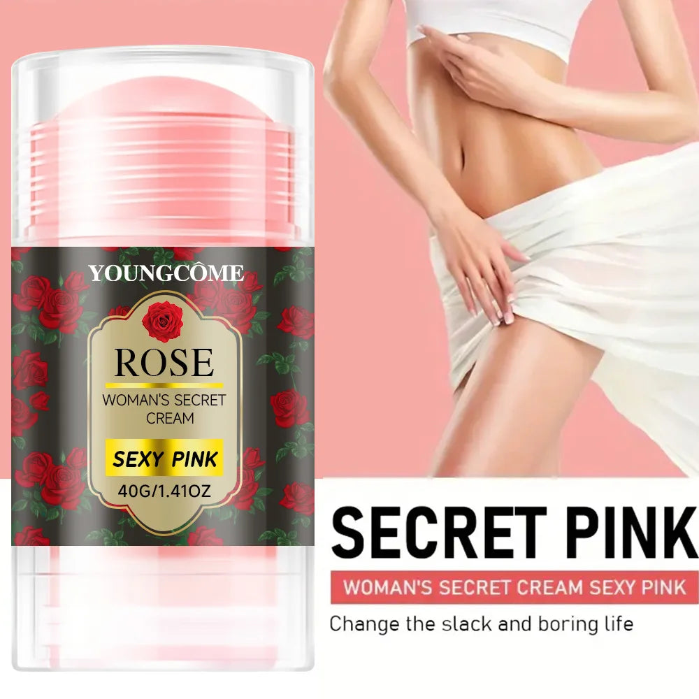 YOUNGCOME Rose Moisturizing Cream Stick – Dry Face & Body Care Moisturizing Cream Stick Peaceful Pleasures Health and Wellness