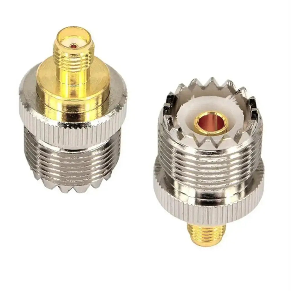 Coaxial RF Walkie-Talkie Adapter for Baofeng - SMA UHF Female Peaceful Pleasures Health and Wellness