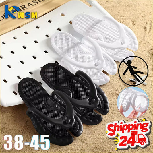 Foldable Travel Slippers – Lightweight Anti-Slip Flip Flops Travel Slippers Oasis Select