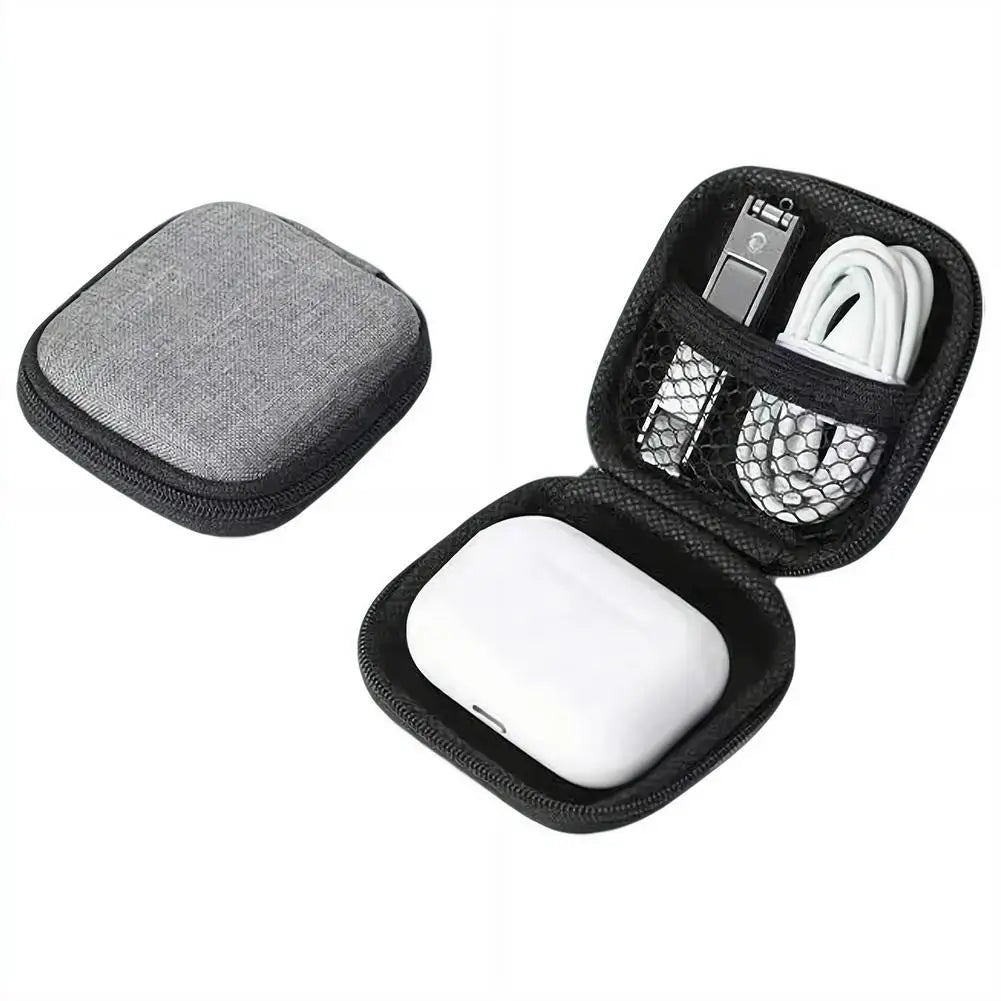 Portable Earphone & Cable Organizer Pouch | Multi-Size Tech Bag