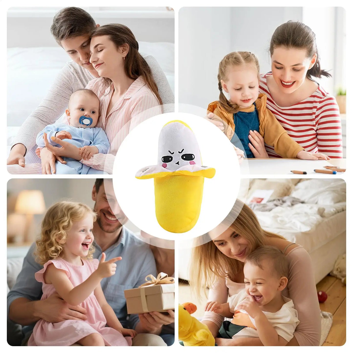 Banana Musical Plush Toy | Touch Sensor Piano for Kids