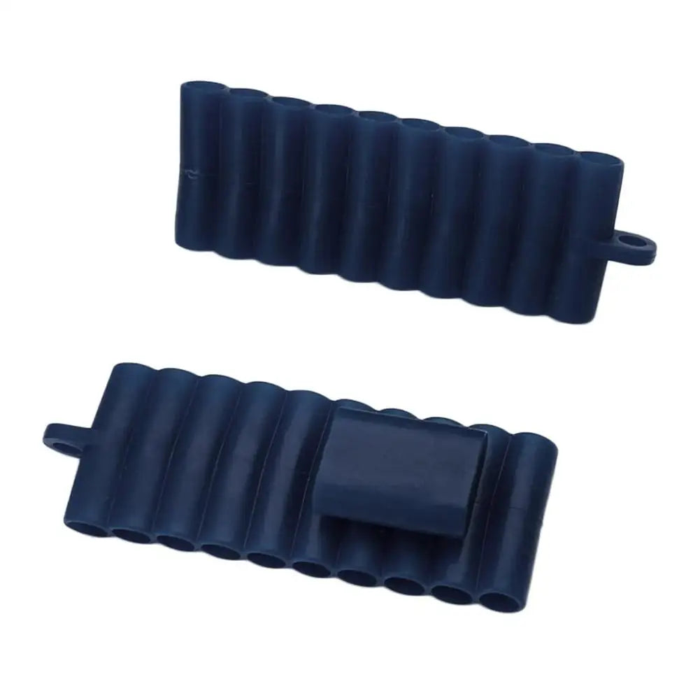 22-Hole Screwdriver Bit Holder & Hex Drill Bit Organizer