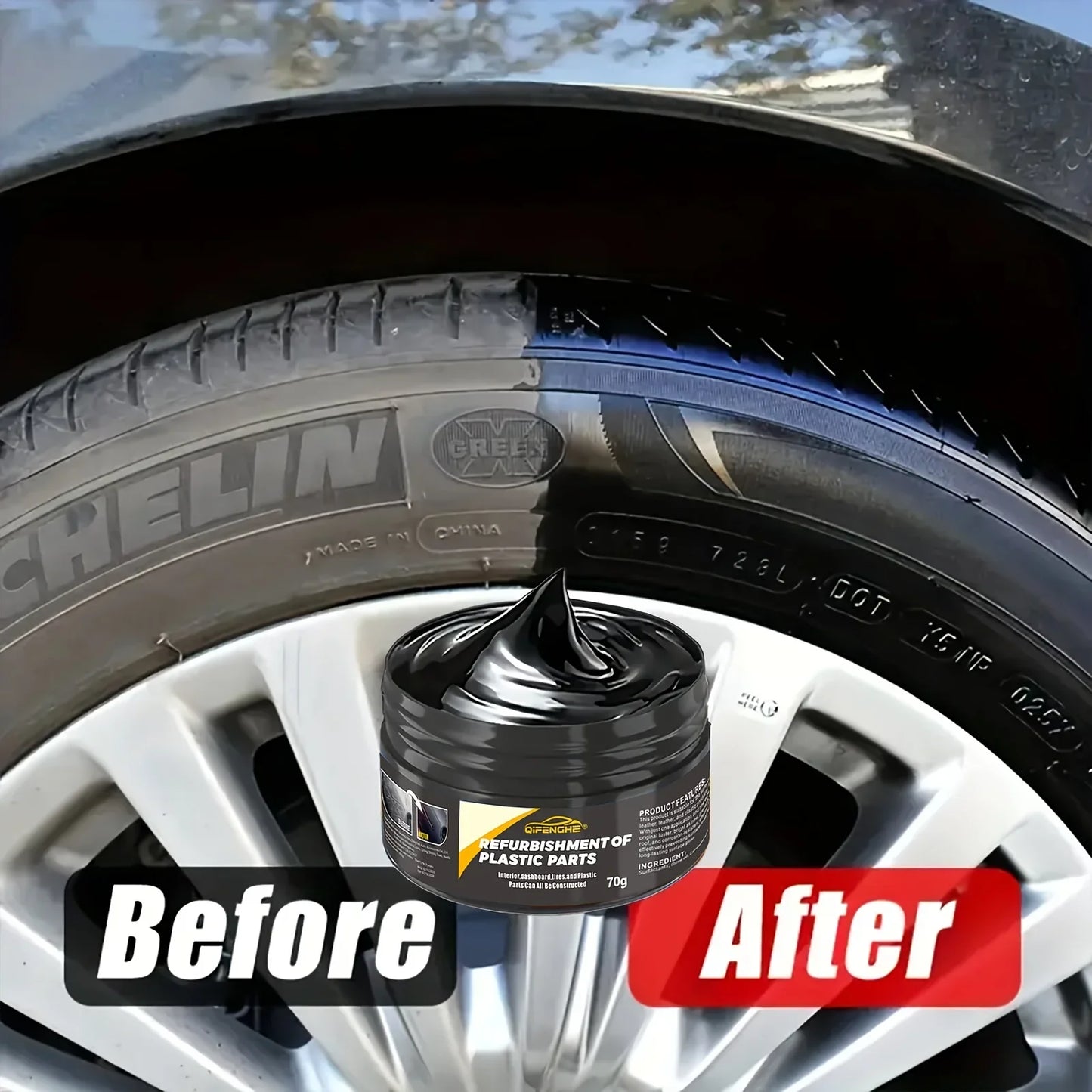 Car Plastic Restorer – Polishing Wax & Scratch Repair Cream