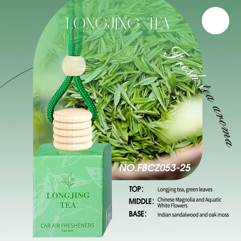 FORMBO Tea Car Air Freshener – Alcohol-Free Hanging Diffuser