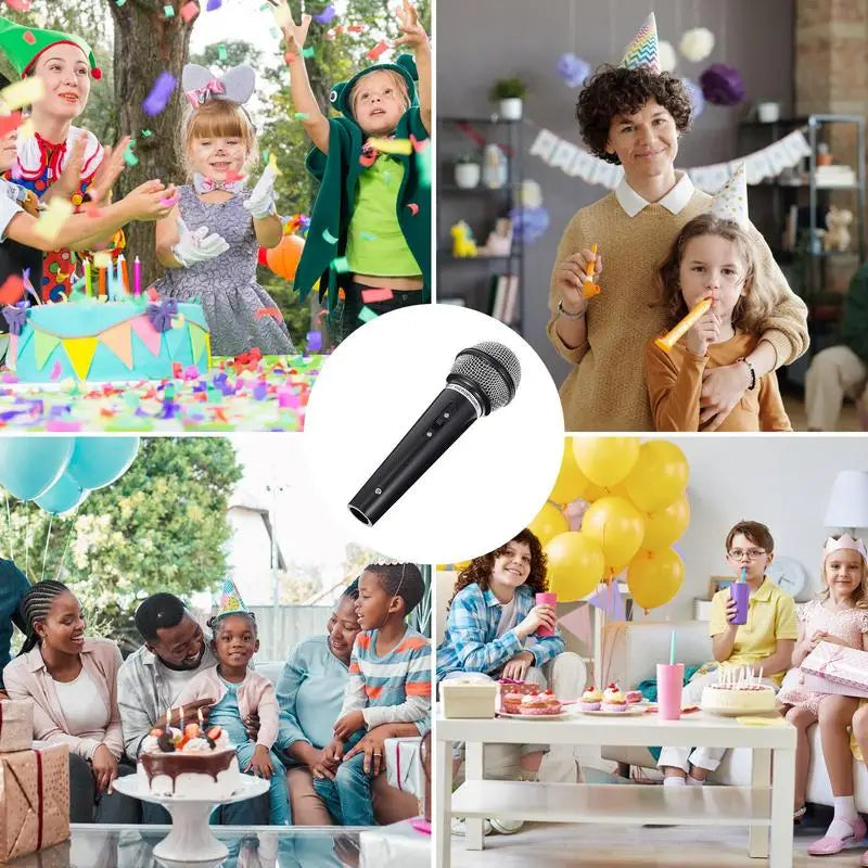 Mini Prop Microphone Fake Stage Play Speaker Music Toys Pretend Play Toddler Toy Kids Model Musical Instrument Learning Peaceful Pleasures Health and Wellness