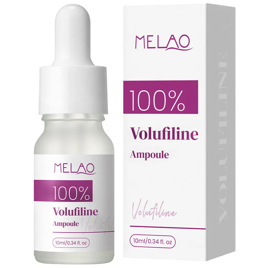100% Pure Volufiline Plumping Ampoule Serum, Skin Care Essential for Facial Volume elasticity, Fast-Absorbing Hydrating Skincare Peaceful Pleasures Health and Wellness