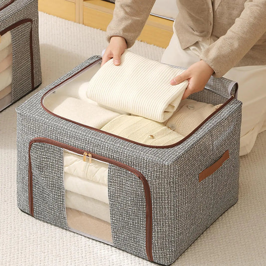 Foldable Clothes Storage Bags 24L/66L – Closet & Blanket Organizer Foldable Storage Bag Oasis Select 66L