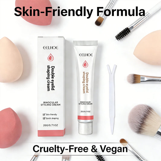 Binocular Styling Cream Quickly Outline Charming Big Eyes Create Perfect Double Eyelid Lightweight Texture Eyelid Setting Cream Peaceful Pleasures Health and Wellness
