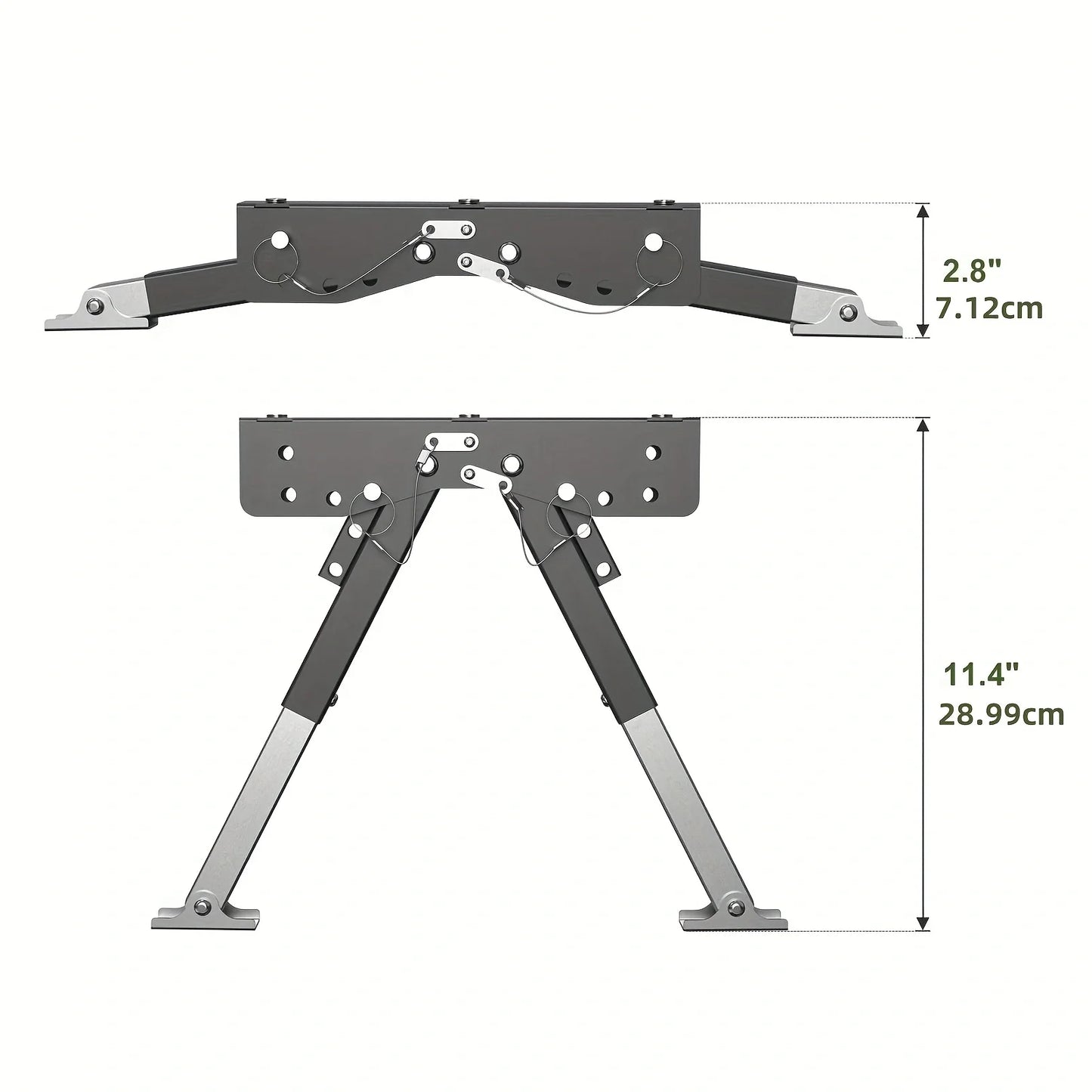 RV Step Stabilizer Folding Premium Durable Trailer Camper Metal