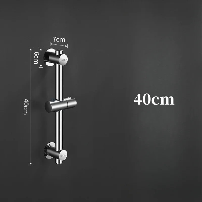 Adjustable Shower Slide Bar | Wall Mounted Hand Shower Rail