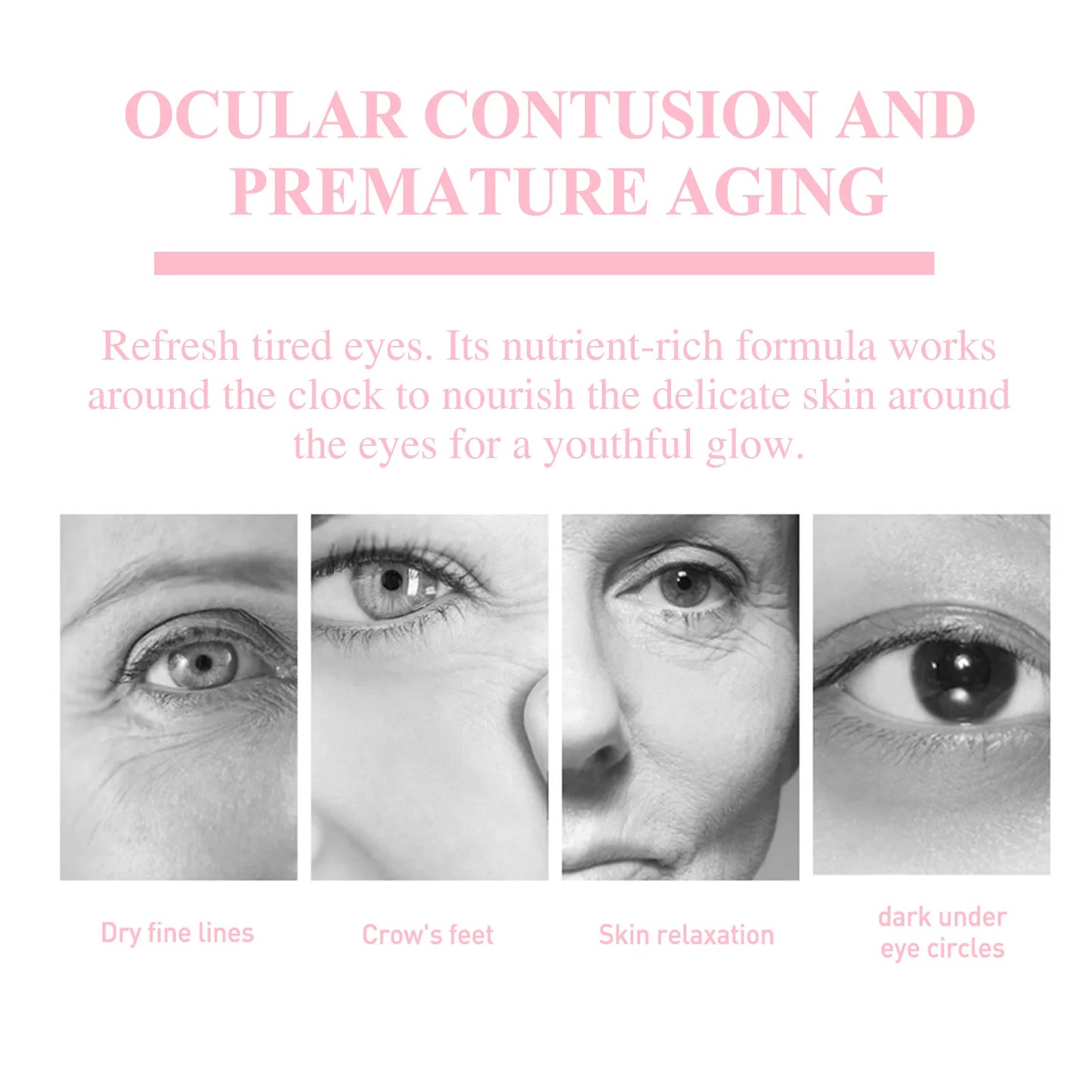 Retinol Eye Cream Stick Lifting Fade Fine Line Remove Dark Circles Eye Bags Anti Puffiness Moisturizing Smoothing Eye Skin Care Peaceful Pleasures Health and Wellness