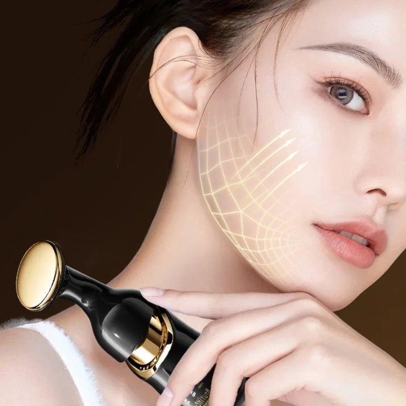 Microcurrent Facial Massager for Lift & Firm Skin, Reduce Wrinkles on Face Neck & Eyes, Rejuvenation Device Peaceful Pleasures Health and Wellness