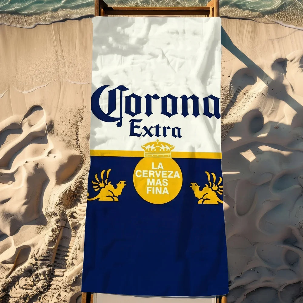 Quick Dry Beach Towel – Soft Microfiber for Travel, Gym & Camping