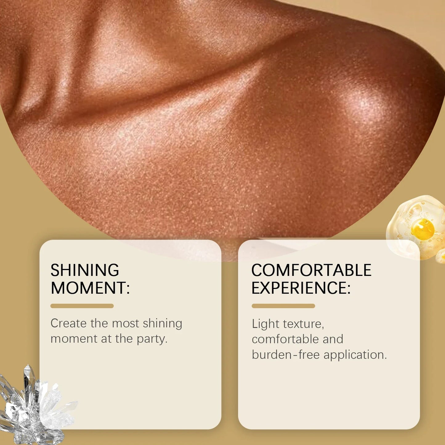 Eelhope Glitter Spray Highlighter – Face, Hair & Body Shimmer