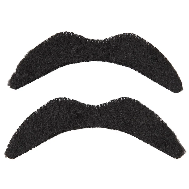 A36T-48 Pack Self Adhesive Assorted Fake Moustache / Mustache Set Fancy Dress Party Birthday Stylish Peaceful Pleasures Health and Wellness