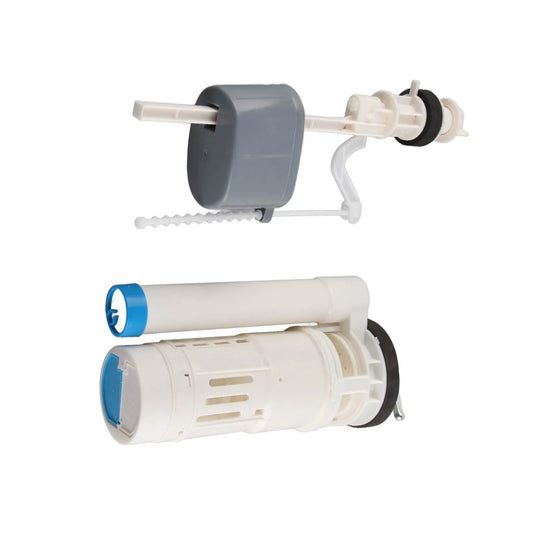 Toilet Replacement Flush Valves Fill Valve Push Button Water Saving Peaceful Pleasures Health and Wellness Default Title