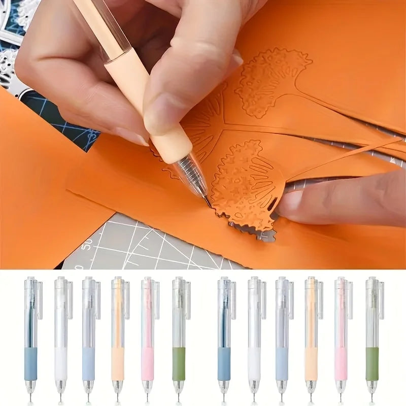 Art Scissors Pens Used Stickers Scrapbooks Cutting Tools Express Box