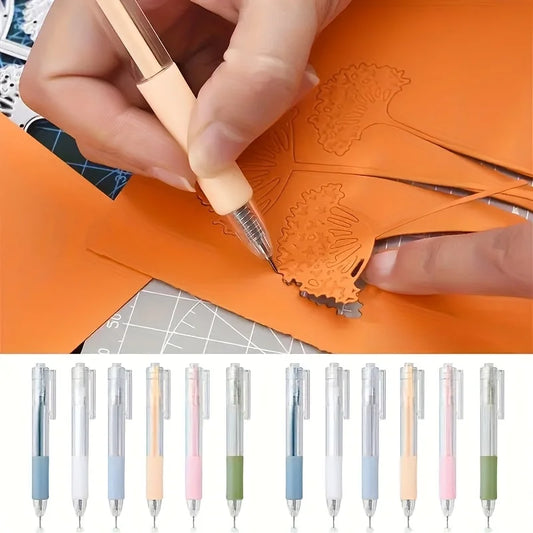Art Scissors Pens Used Stickers Scrapbooks Cutting Tools Express Box Peaceful Pleasures Health and Wellness