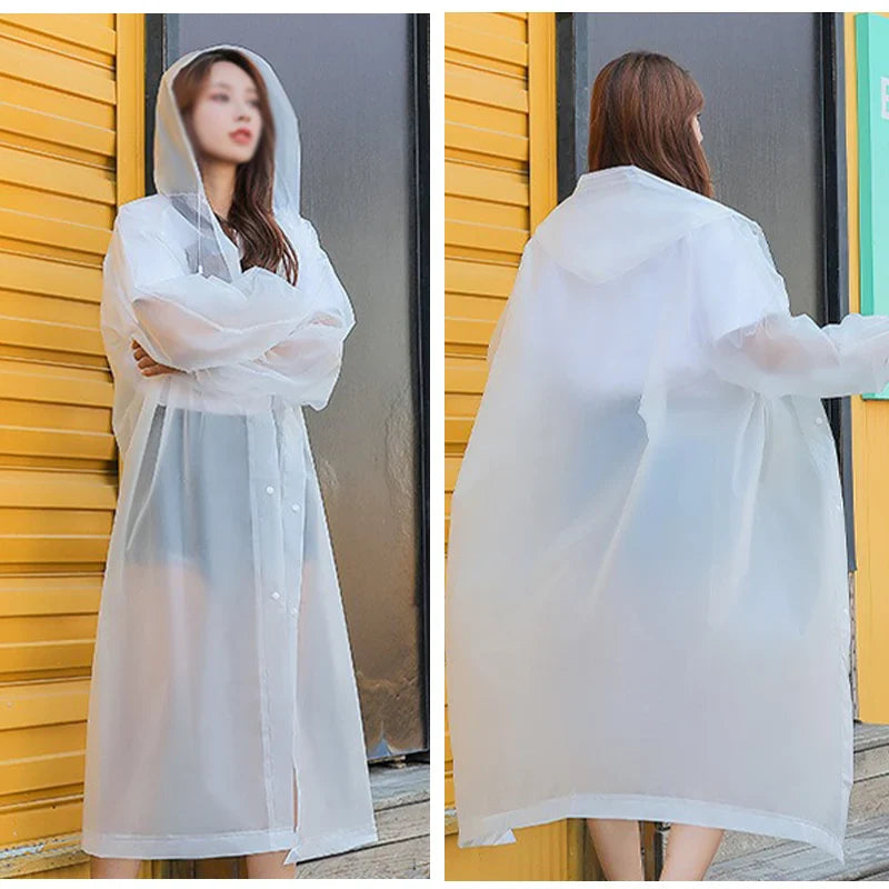 Reusable Waterproof One-Piece Raincoat for Adults | Unisex