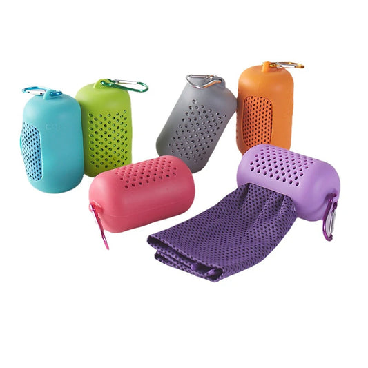 Outdoor Microfiber Quick Dry Sports Cooling Ice Towel Cold Sports Towel Fitness Cool Towel Camping Peaceful Pleasures Health and Wellness