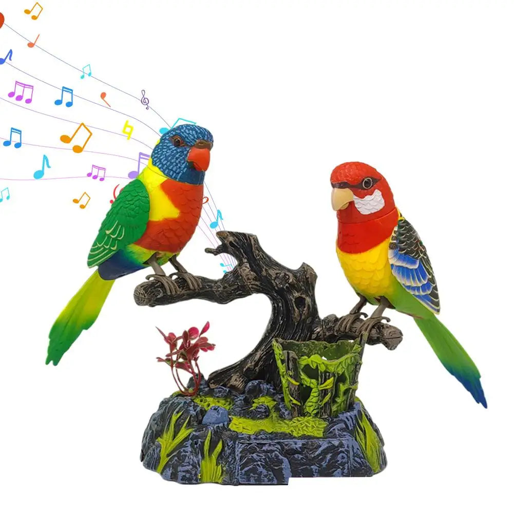 Voice-Activated Singing Parrot Toy – Interactive Kids Bird Toy