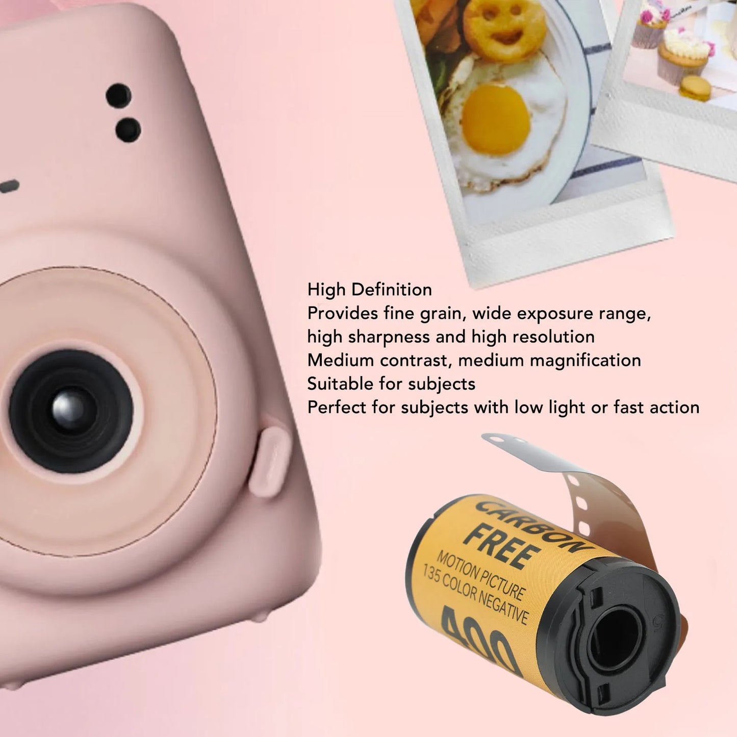 35mm Color Negative Film ISO 320-400 | Fine Grain 135 Camera
