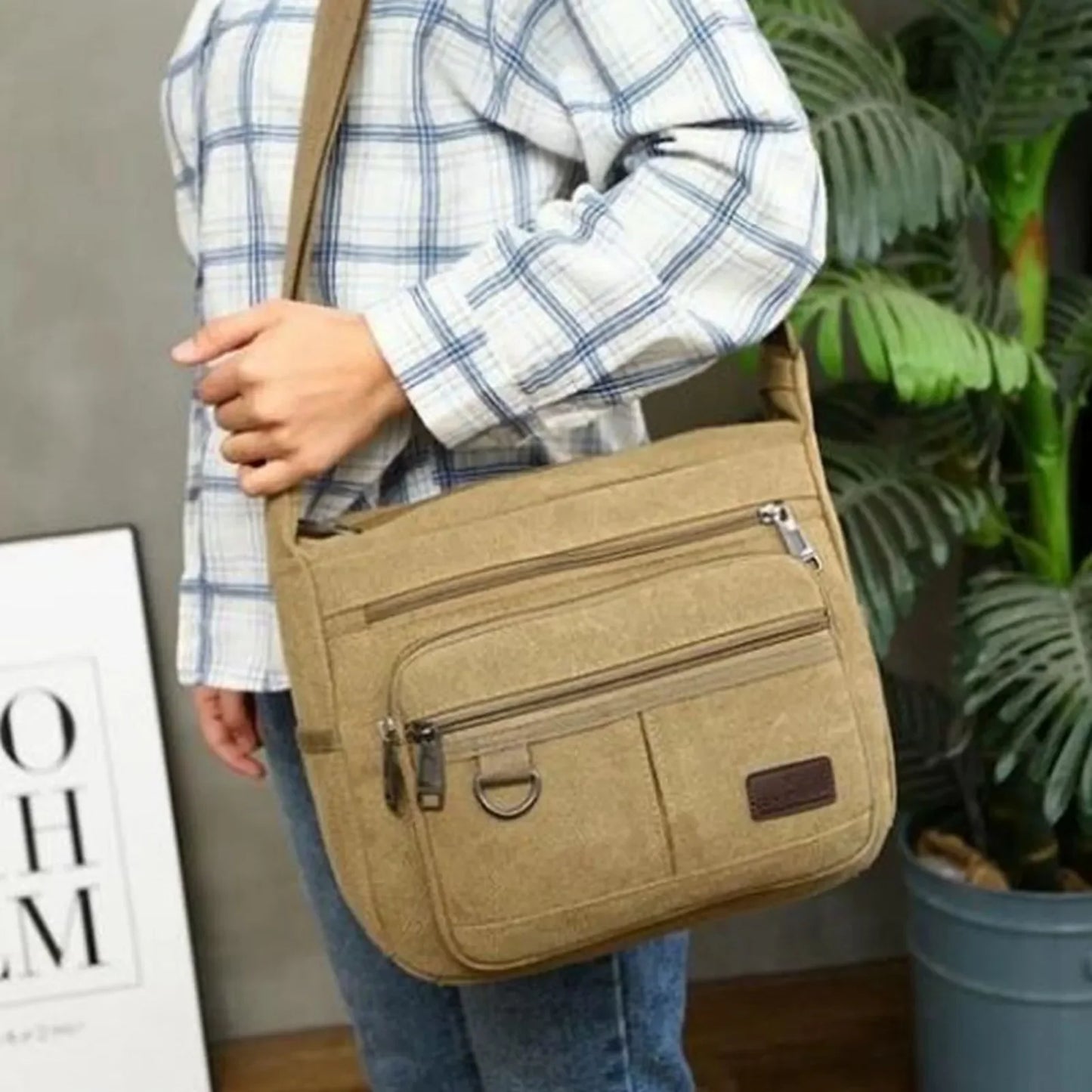 Tool Bag Pouch Large Capacity Multi Pockets Portable Hardware