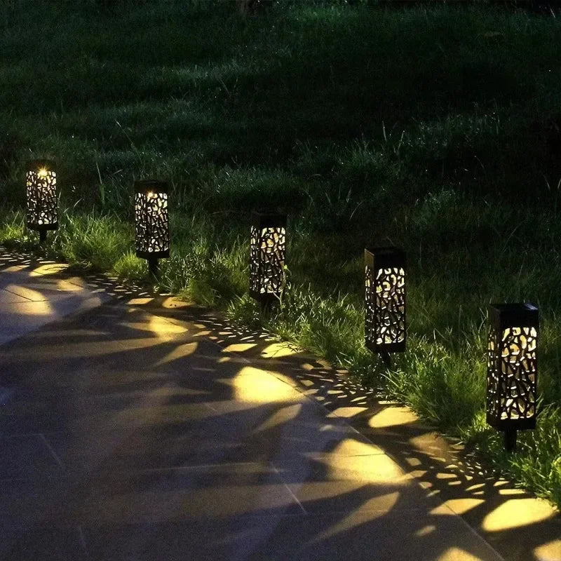 Solar Garden Stake Lights | LED Dusk to Dawn, IP65 Waterproof