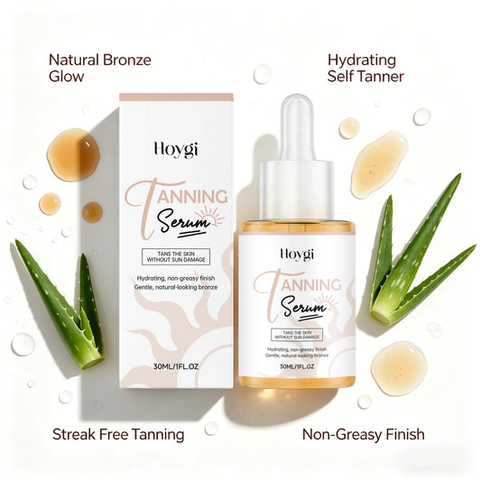 Hoygi Self Tanning Serum – Streak-Free Sunless Bronze Glow Self Tanning Serum Peaceful Pleasures Health and Wellness