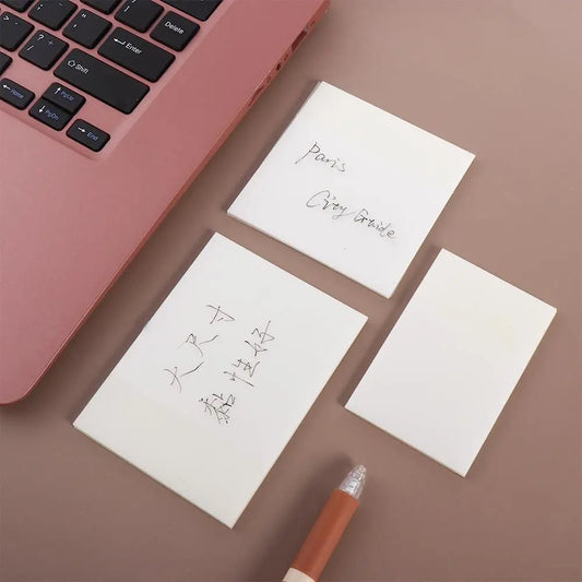 Notebook To Do List Note Paper School Stationery Students Transparent Note Paper Memo Pad PET Stickers Transparent Sticky Notes Peaceful Pleasures Health and Wellness