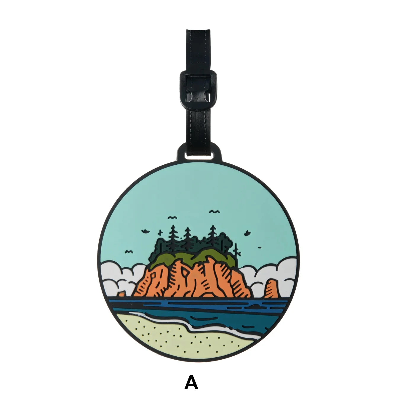 Starry Sky Luggage Tag | Anti-Loss Privacy ID Travel Bag Tag