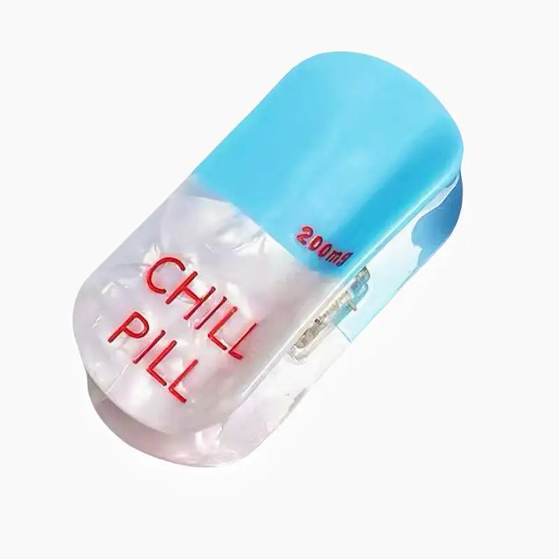 Pill Heart Hair Claw Clip – Non-Slip Strong Hold for Women