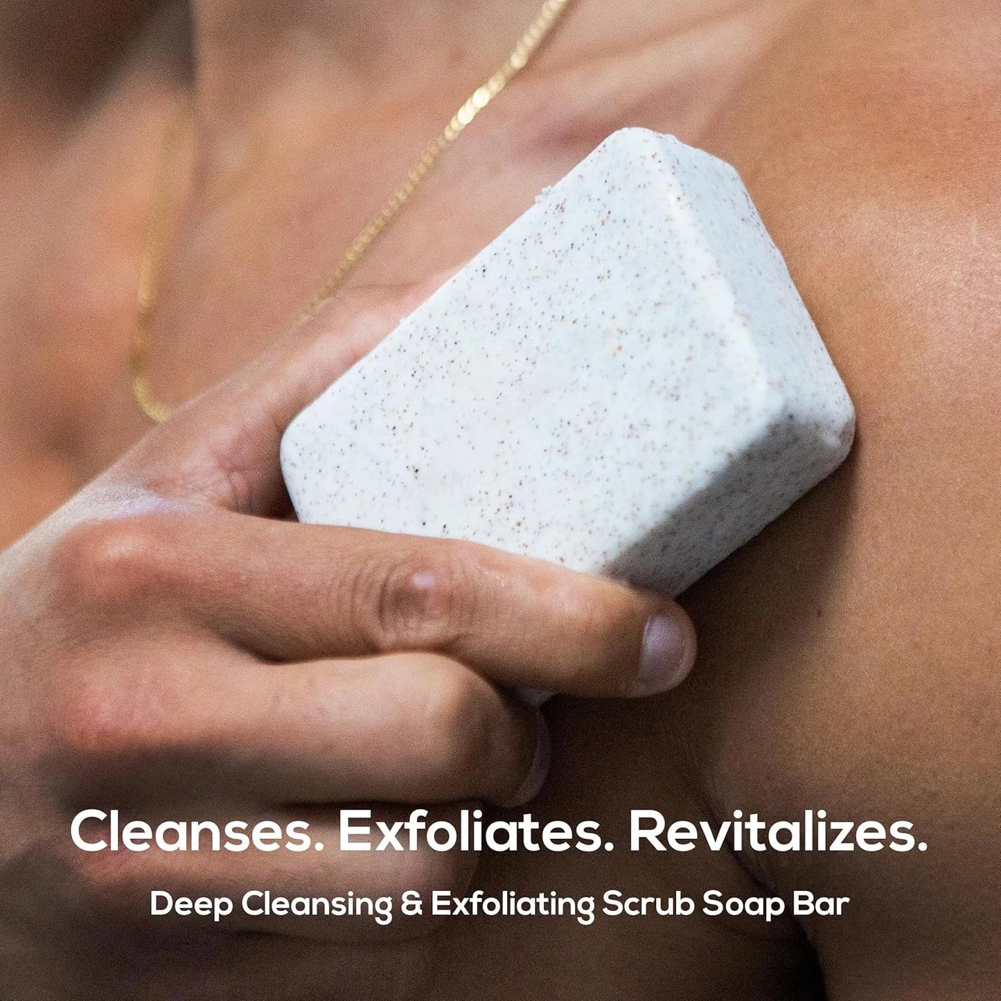 Shea Butter & Olive Oil Exfoliating Body Soap Bar 200g