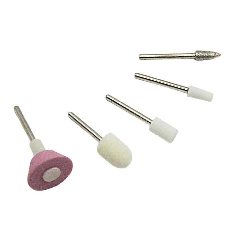5-Piece Nail Polishing Grinding Heads Set | Nail Drill Bits