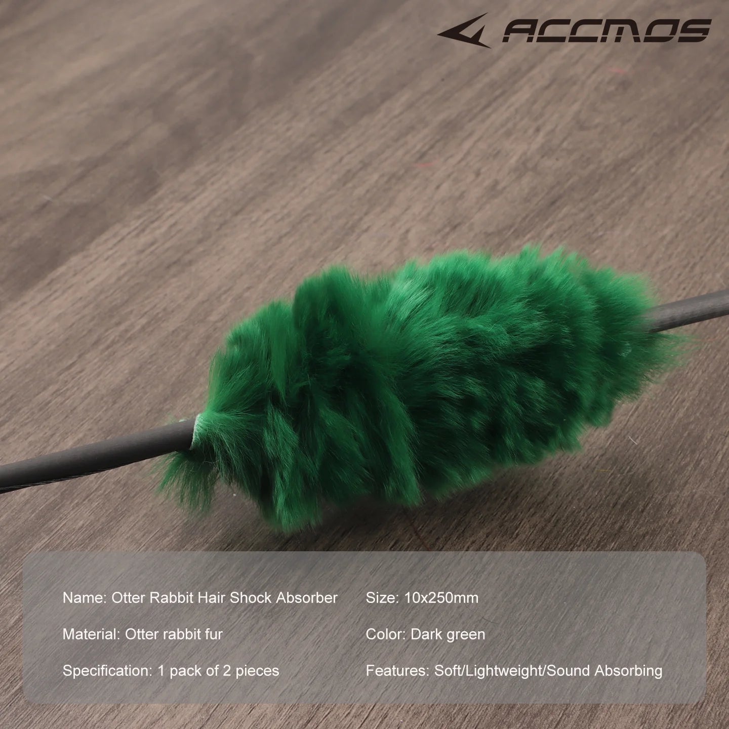 Soft Fur Hair Bow String Stabilizer Damper Archery Hunting Vibration