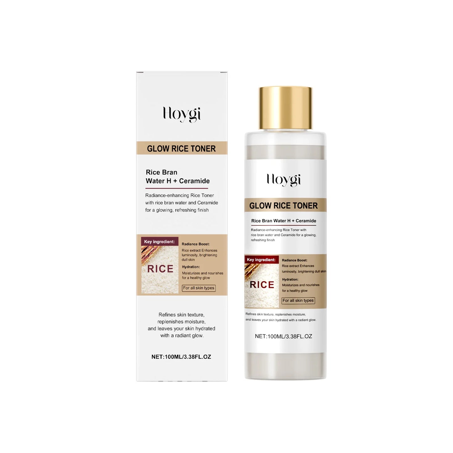 Hoygi Rice Toner – Brightening, Hydrating & Pore Refining