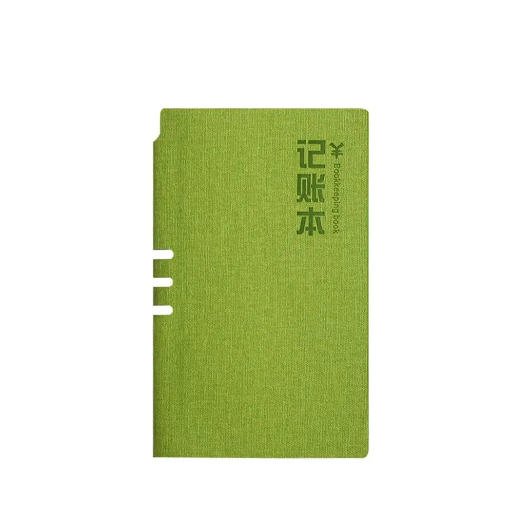 Saving Money Wages Salaries A6 Business Bookkeeping Book Expense Ledger Book Household Finance Planner Account Tracker Notebook Peaceful Pleasures Health and Wellness green