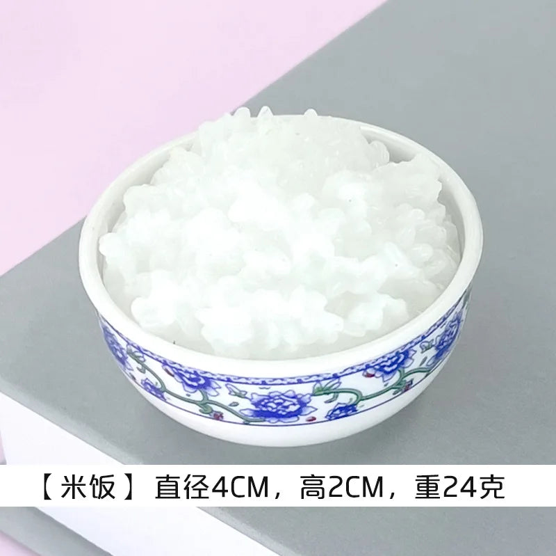 1PCS 4cm Miniature Chinese Desserts Dollhouse Bowl Desserts Food Mini Pretend Food Doll Kitchen Decor Accessories Home Kawaii Peaceful Pleasures Health and Wellness 30