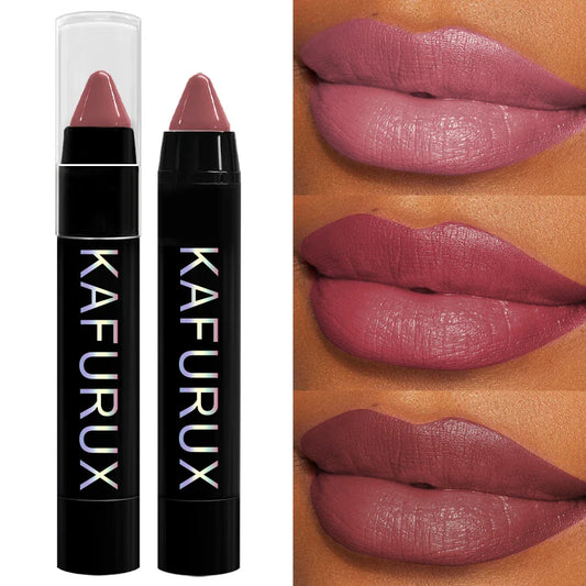 KAFURUX 15-Color Velvet Matte Lip Liner Pencil | Waterproof Matte Lip Liner Pencil Oasis Select