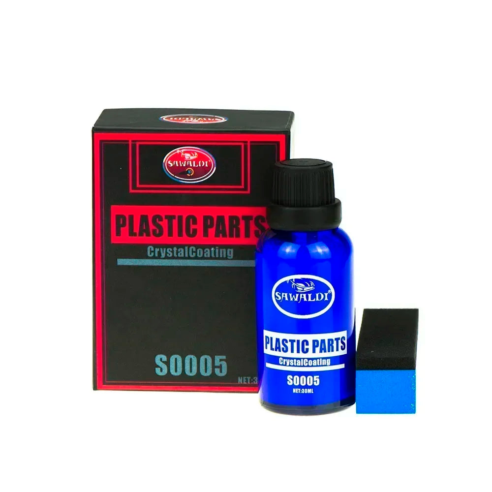 Plastic Restorer Back To Black Gloss Car Cleaning Products Auto Polish And Repair Coating Renovator For Car Detailing Peaceful Pleasures Health and Wellness 1 set