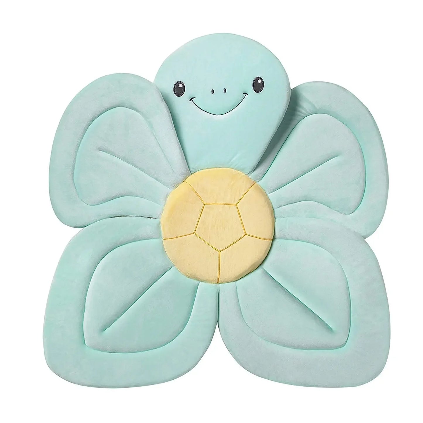 Soft Turtle Baby Bath Cushion for Sink or Tub – Ages 0–6 Months Baby Bath Accessories Peaceful Pleasures Health and Wellness United States