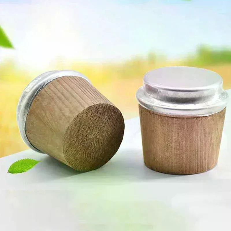 2-Pack Wooden Thermos Cork Stopper | Vacuum Flask Replacement Cap