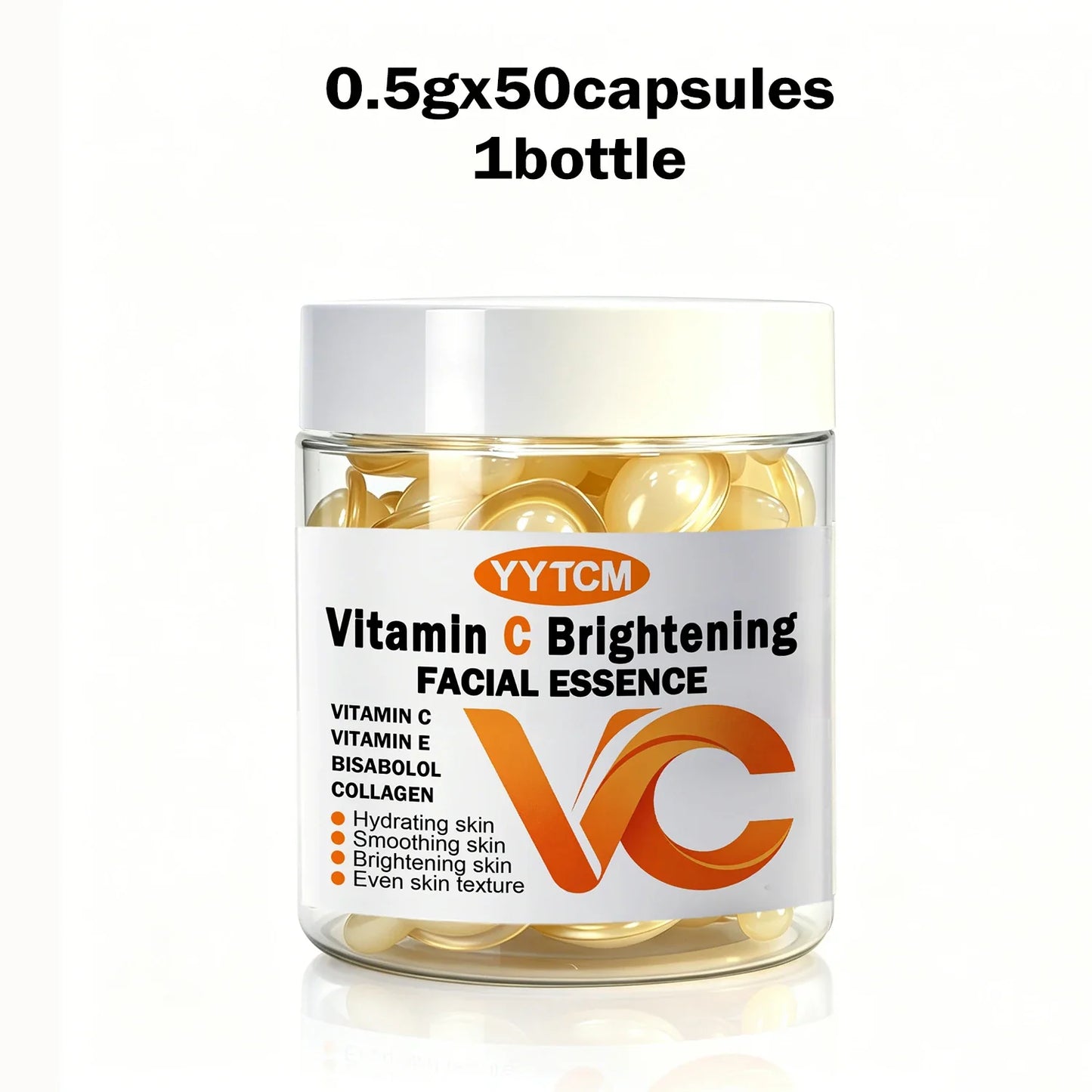 Vitamin C Face Serum Capsules – Retinol, Hyaluronic Acid & Vitamin E
