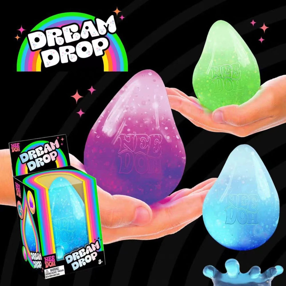 Water Drop Squishy Slow Rising Sensory Fidget Toy | Kids & Adults