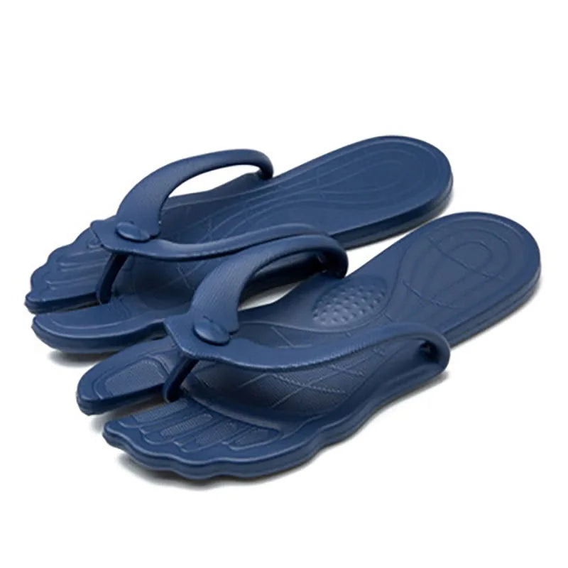 Portable Folding Travel Flip Flops – Waterproof Beach Slippers