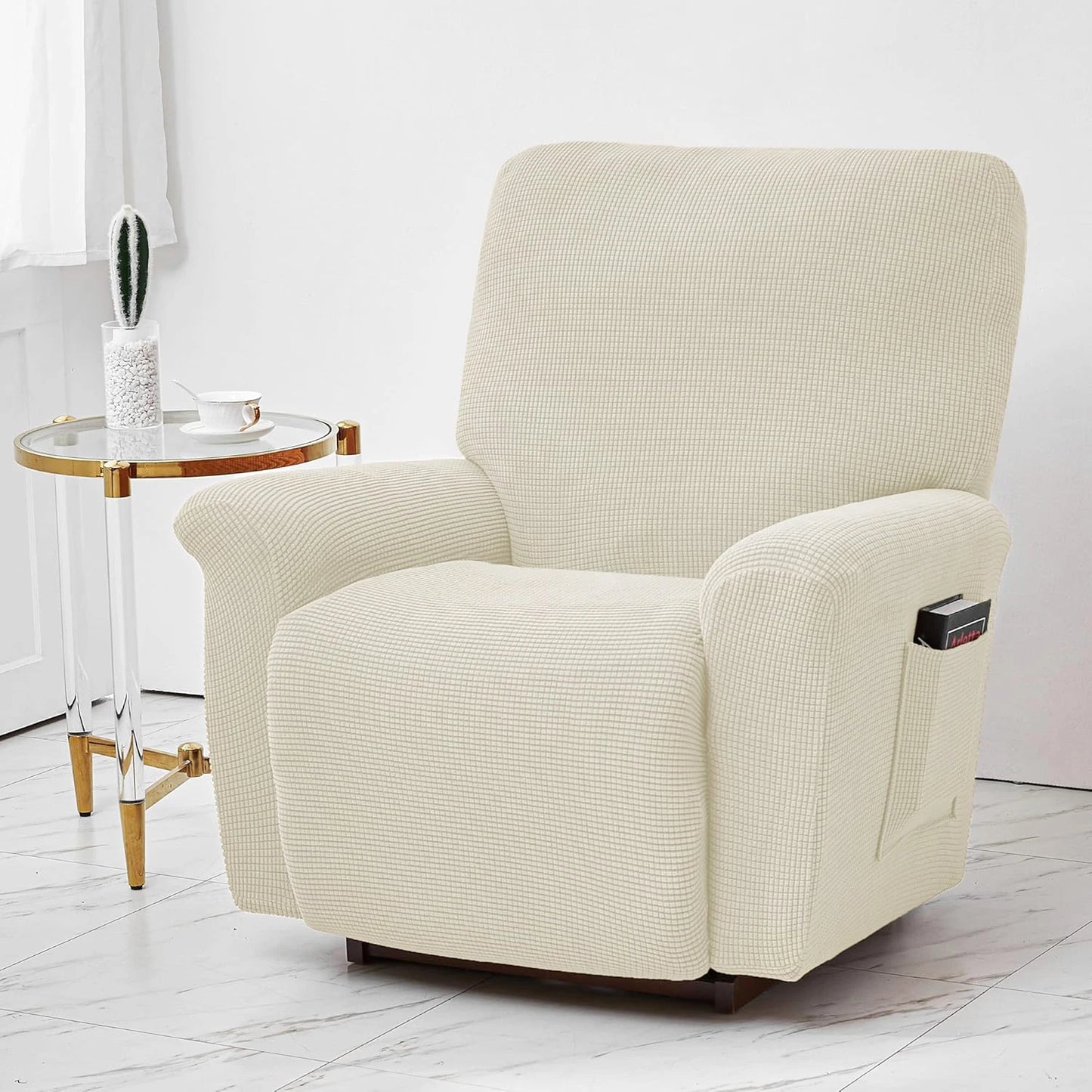 Battilo Waterproof Recliner Chair Cover | Stretch Slipcover